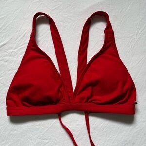 red la vie en rose swim bikini top
